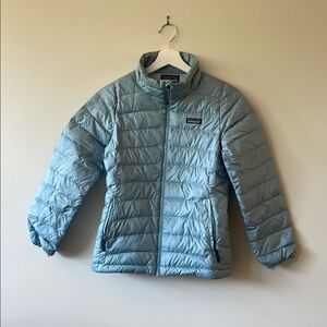 Patagonia Light Blue Quilted Jacket